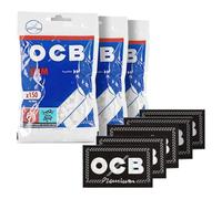 Feuille a rouler OCB Premium x5 carnets de 100 feuilles et filtre cigarette OCB Slim x3 sachets de 150 filtres