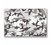 Feuille A4 de sticker en vinyle pour voiture, vélo, ordinateur portable, motif camouflage militaire cool #9692 (A4 (30 cm x 20 cm)