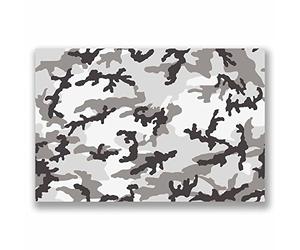 Feuille A4 de sticker en vinyle pour voiture, vélo, ordinateur portable, motif camouflage militaire cool #9692 (A4 (30 cm x 20 cm)