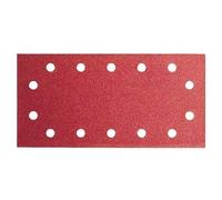 Feuille abrasive 115x280 mm G60 , RW, 14 trous, fixation étrier