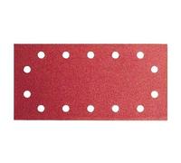 Feuille abrasive 115x280 mm G80 , RW, 14 trous, fixation étrier