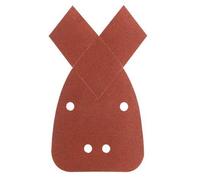 Feuille abrasive 95x135 mm G80, RW, 4 trous, velcro - 5 pièces