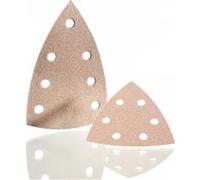 Feuille abrasive auto-agrippante Vc 153 Velours 88x95mm boîte de 50 Grain 120 - HERMES - 6136261 Noir G