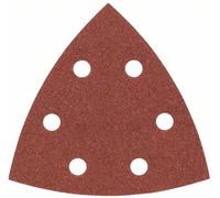 Feuille abrasive avec bande auto-agrippante, perforé Bosch Accessories 2607017109 Grain 180 Cote dencoignure 93 mm (L x l x H) 120 x 96 x 20 mm 25 pc(s)