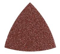 Feuille abrasive Delta avec bande auto-agrippante, non perforé Bosch Accessories 2609256A42 Grain 40 Cote d'encoignure 82 mm