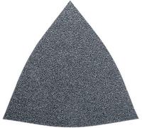 Feuille abrasive Delta avec bande auto-agrippante, non perforé Fein 63717082011 Grain 60 Cote d'encoignure 80 mm 50 pc(s)
