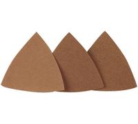 Feuille abrasive Delta avec bande auto-agrippante, non perforé Proxxon Micromot 28 891 Grain 80 Cote d'encoignure 65 mm 25 pc(s)