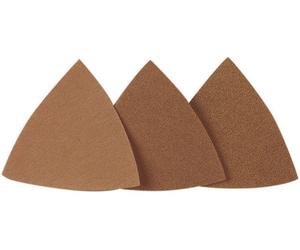 Feuille abrasive Delta avec bande auto-agrippante, non perforé Proxxon Micromot 28 893 Grain 150 Cote dencoignure 65 mm 25 pc(s)