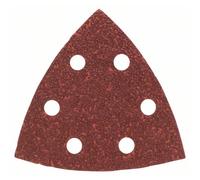 Feuille abrasive Delta avec bande auto-agrippante, perforé Bosch Accessories