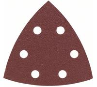 Bosch Feuilles abrasives pour ponceuse Delta – Grain 80 – Lot de 25