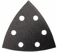 Feuille abrasive Delta avec bande auto-agrippante, perforé Bosch Accessories 2608605195 Grain 180 Cote dencoignure 93 mm 5 pc(s)