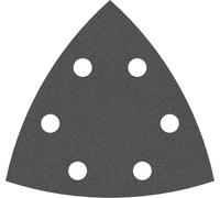 Feuille abrasive Delta avec bande auto-agrippante, perforé Bosch Accessories 2608605196 Grain 240 Cote d'encoignure 93 mm 5 pc(s)