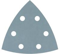 Feuille abrasive Delta avec bande auto-agrippante, perforé Bosch Accessories 2608605200 Grain 1200 Cote dencoignure 93 mm 5 pc(s)