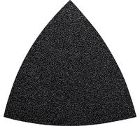 FEIN Feuilles abrasives grain 80, Longueur d’arête 80 mm, Condit.50 Pce, Destinées au ponçage de la pierre naturelle et de la pierre artificielle, Non perforées, fixation rapide auto-agrippant.