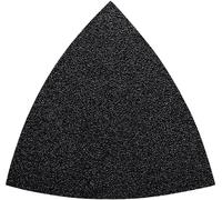Feuille abrasive Delta non perforé Fein 63717121013 Grain 80 Cote d'encoignure 80 mm 50 pc(s)