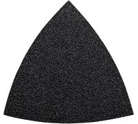 Feuille abrasive Delta non perforé Fein 63717125012 Grain 400 Cote d'encoignure 80 mm 50 pc(s)