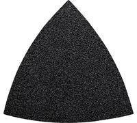 Fein Feuilles abrasives Zircon - Grain 60 - 80 mm - Non perforées - 35 pièces