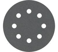 Feuille abrasive pour ponceuse excentrique avec bande auto-agrippante, perforé Bosch Accessories 2608605562 Grain 400 (Ø) 115 mm