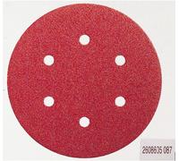 Bosch Feuille abrasive pour ponceuse excentrique 2608605716, auto-agrippante, grain 40, 150 mm