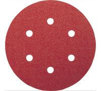 Feuille abrasive pour ponceuse excentrique avec bande auto-agrippante, perforé Bosch Accessories 2609256A34 Grain 240 (Ø) 150 mm 5 pc(s)