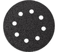 FEIN 12 Feuilles abrasives, zircon grain 40, Ø 115 mm ,Condit. 12 Pce, pour les surfaces dures comme les vernis clairs (p. ex. vernis pour parquet) ou le métal. perforées, fixation auto-agrippante.