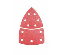 Feuille abrasive pour ponceuse Multi avec bande auto-agrippante, perforé Bosch Accessories 2608607409 Grain 120 (L x l)