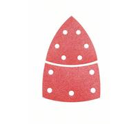 Feuille abrasive pour ponceuse Multi avec bande auto-agrippante, perforé Bosch Accessories 2608607409 Grain 120 (L x l) 102 mm