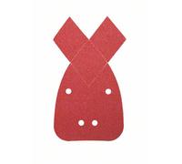 Feuille abrasive pour ponceuse Multi avec bande auto-agrippante, perforé Bosch Accessories 2608607428 Grain 40 (L x l) 230 mm
