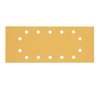 Feuille Abrasive Rectangle Expert C470 D 115x280mm G80 - BOSCH - 2608900848 jaune / doré G