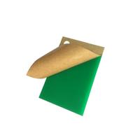 Feuille acrylique A4 210x297x3mm Panneau en verre coulé en plastique opacités colorées for panneaux, projet d'affichage, artisanat(3mm 347 Green,200x200mm)