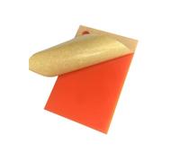 Feuille acrylique A4 210x297x3mm Panneau en verre coulé en plastique opacités colorées for panneaux, projet d'affichage, artisanat(3mm 8267 Orange,210x297mm)