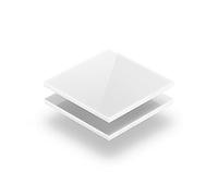 Feuille acrylique Blanc opal 4 mm - d'une dimension allant de 10x10 cm à 100x230 cm. Résistance aux UV, PMMA de haute qualité, Film protecteur sur les deux faces, Ne présente aucun bord tranchant.