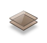 Feuille acrylique Brun teinté 5 mm - d'une dimension allant de 10x10 cm à 100x230 cm. Résistance aux UV, PMMA de haute qualité, Film protecteur sur les deux faces, Ne présente aucun bord tranchant.