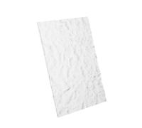 Feuille acrylique texture pierre, Épaisseur multiple des tailles 5mm de feuille de texture de pierre d'ondulation de vague claire acrylique(400x500mm)