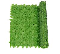 Feuille Artificielle | Brise Vue En Lierre Artificiel, Brise Vue Feuillage Extensible Panneaux Haies Artificielles Treillis D'écran, Haie Artificiel Brise-Vue Décoration Rouleau (0.5mx2m)