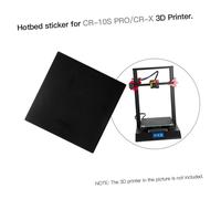 Feuille autocollante pour lit chauffant, Surface de construction résistante aux hautes températures 320x310mm/12.6x12.2 pouces, Compatible avec l'imprimante 3D CR-10S PRO/CR-X