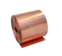 Feuille/bande de cuivre pur T2 de 1 m de long - Épaisseur: 0,4 à 1mm, largeur: 5 à 80mm - for la mise à la terre, la conduction, le dissipateur thermique et le bricolage à domicile(0.6x5x1000mm)