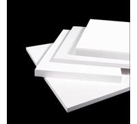 Feuille blanche en polytétrafluoroéthylène, Panneau en plastique blanc 500x500mm 3-8mm de feuille PTFE for des applications industrielles DIY(3mm)