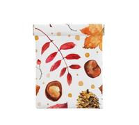 Feuille botanique d'automne, Sac de Rangement pour Femmes, Portefeuille supérieur à Presser, Petit Porte-Monnaie, Pochette de Changement