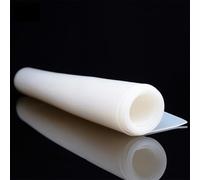 Feuille Caoutchouc Silicone Blanc 300x300mm 0.5-10mm Épaisseur Joint Résistant Chaleur Translucide Flexible For DIY Maison Industriel Antidérapant Antivibration Protection(300mm*300mm*1mm(2pcs))