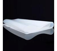 Feuille carrée de caoutchouc de Silicone, plaque de joint souple 200x200mm, feuille de Membrane en Silicone for automobile marine for Garage(200 x 200 x 0.8 mm)