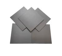 Feuille carrée en céramique de carbure de bore - Plaque isolante en carbure de bore, 1 pièce(10mmx50mmx50mm)