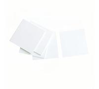 Feuille carrée en céramique de nitrure de bore - Substrat de dissipateur thermique BN ≥ 99% for la recherche scientifique, 1 pièce(2mmx40mmx40mm)