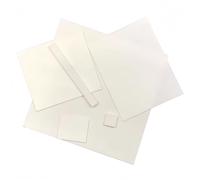 Feuille carrée en nitrure d'aluminium résistante aux hautes températures - Substrat en céramique isolant (30/40/50/100 mm)(101.6x101.6x1.5mm)