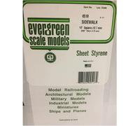 Feuille carrée EVERGREEN 4518 (mm. 12,70) - mesures mm 1 x 150 x 300 (pics. 1)