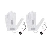 Feuille chauffante électrique, 2 pièces, 3 vitesses réglables, Film chauffant de remplacement, coussinets chauffants électriques DC pour gants chauffants