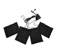 Feuille Chauffante pour Vêtements, Chauffage électrique en Tissu USB, Coussin Chauffant électrique avec 3 Vitesses réglables, Pour Bricolage, Gilet Chaud, Vêtements, Vestes, Extérieur, Hiver