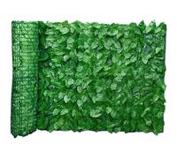 Feuille clôture Panneaux artificielle Feuille écran de couverture Confidentialité Clôture Rouleau arrière Balcon Clôture 0.5x1M