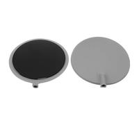Feuille D’électrode Ronde en Silicone 95mm, 1 Paire pour Équipement | Non Adhésive, Réutilisable, Toucher Doux, Distribution Uniforme du Courant, Usage Maison
