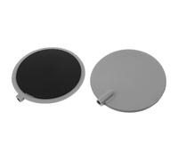 Feuille D’électrode Ronde en Silicone Conductrice Réutilisable 95 MM | Appareils de Beauté, Massage en Salon et Soin à Domicile, Non Adhésive, Facile à Nettoyer